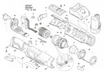 Bosch 3 602 D96 602 ANGLE EXACT 12V-3-600 Pn-Accu-Screwdriver Spare Parts